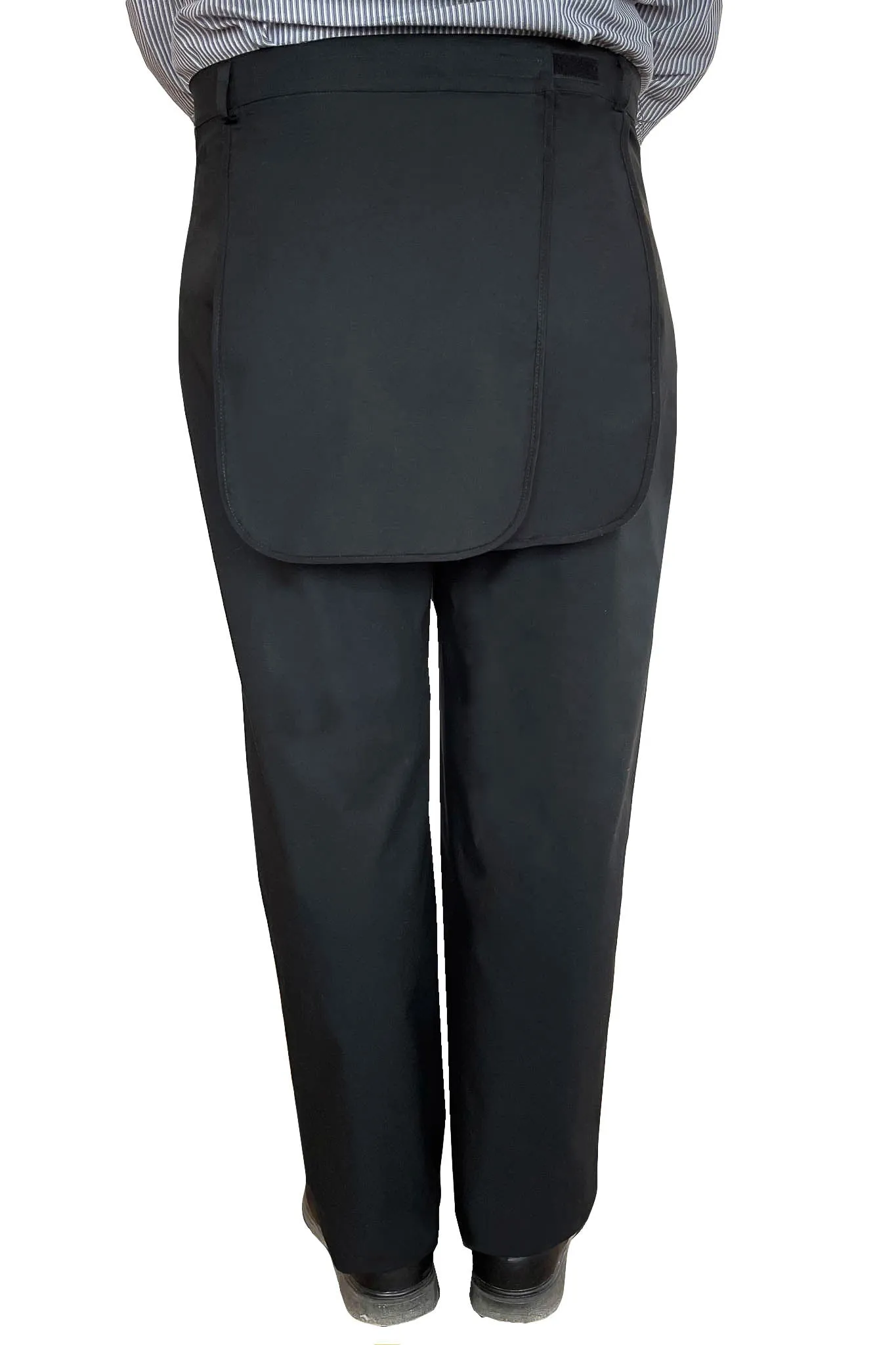 Back-Panel Adaptive Pants for Elderly Men