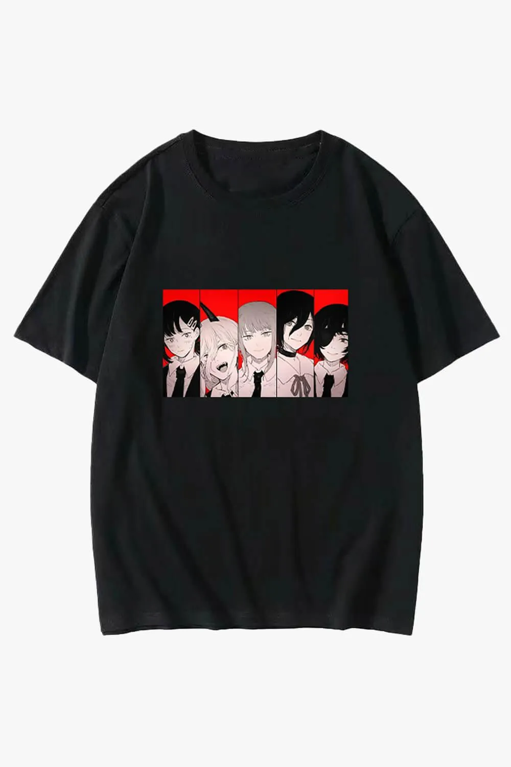 Chainsaw Man Cute Girl Characters Art T-Shirt