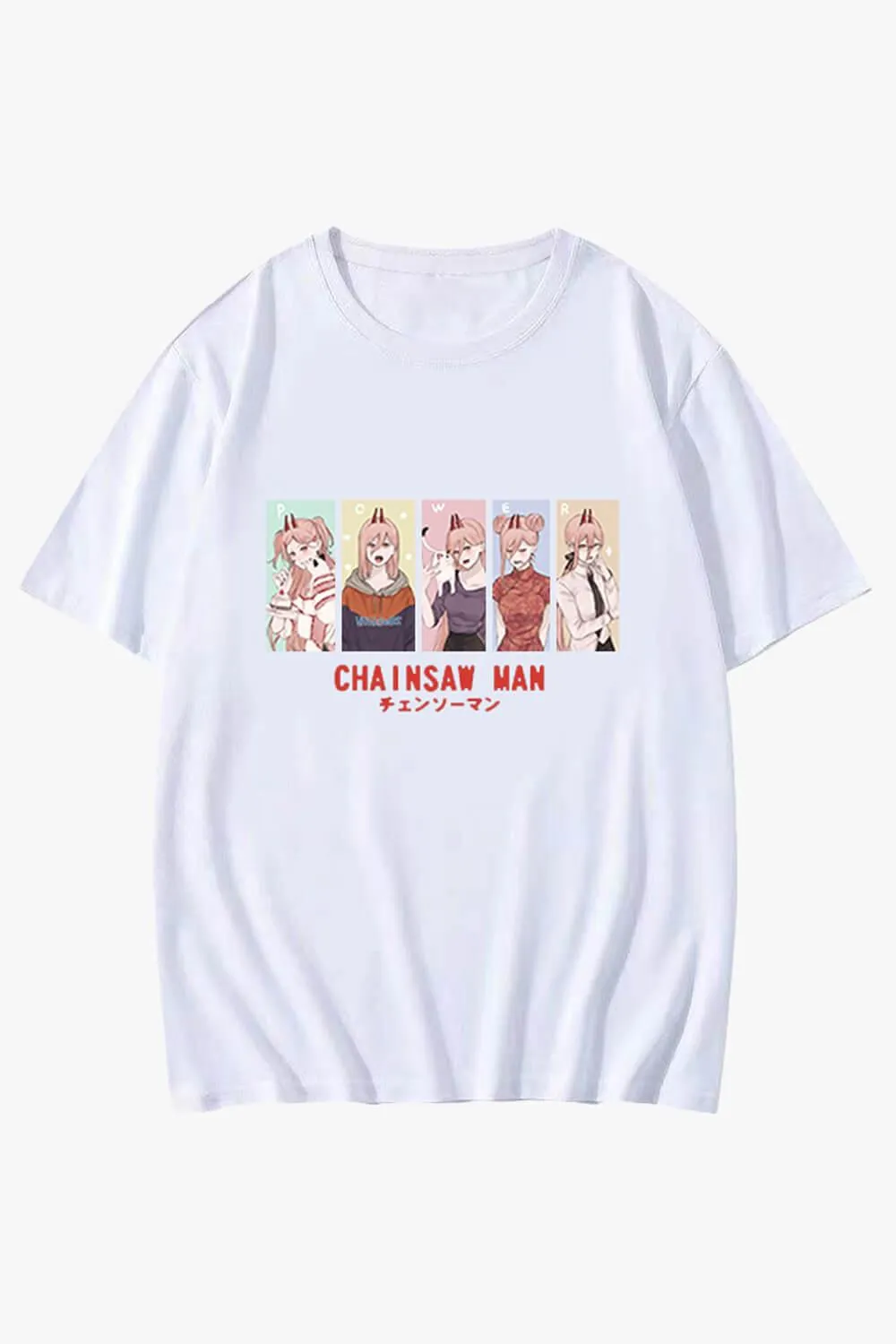 Chainsaw Man Power Cute Art T-Shirt