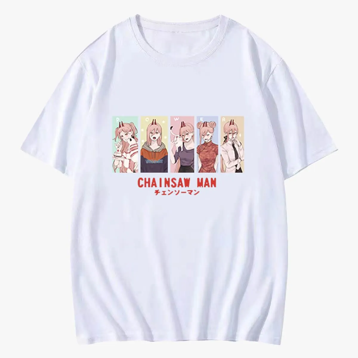 Chainsaw Man Power Cute Art T-Shirt