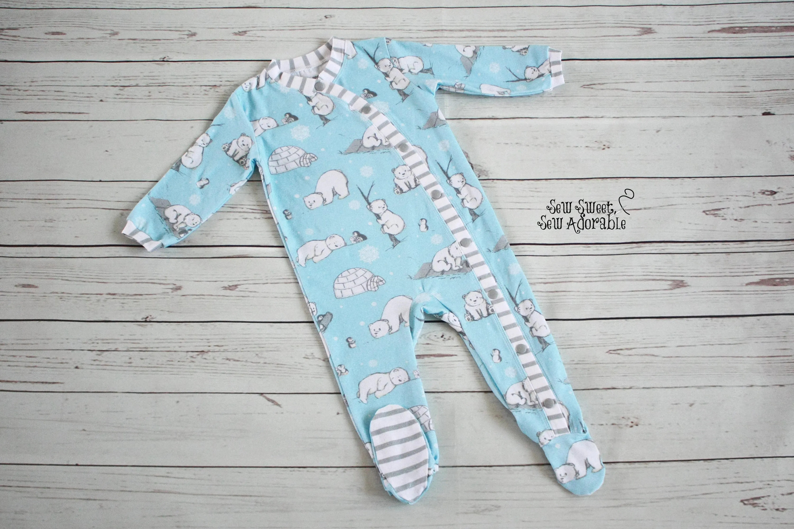 Christmas Infant Snap-Up Pajamas