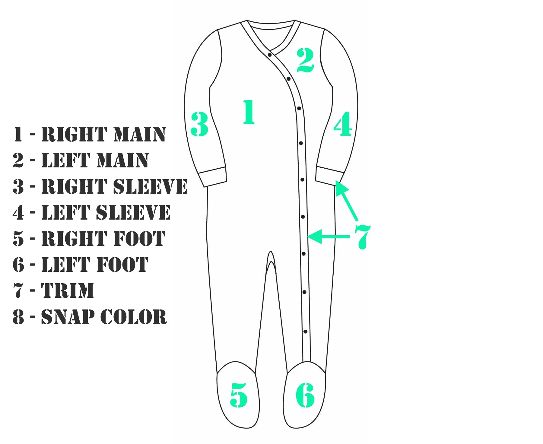 Christmas Infant Snap-Up Pajamas