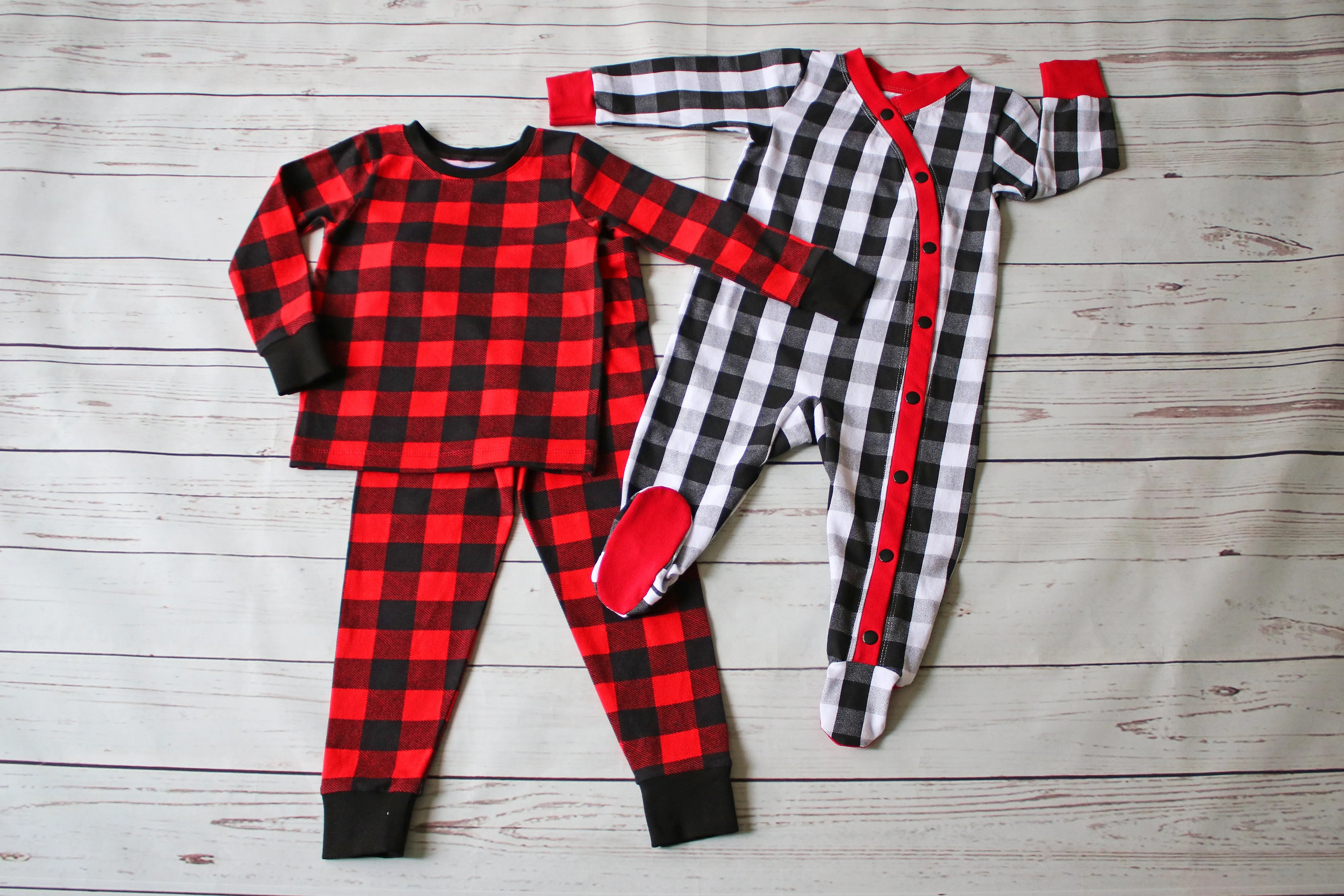 Christmas Infant Snap-Up Pajamas