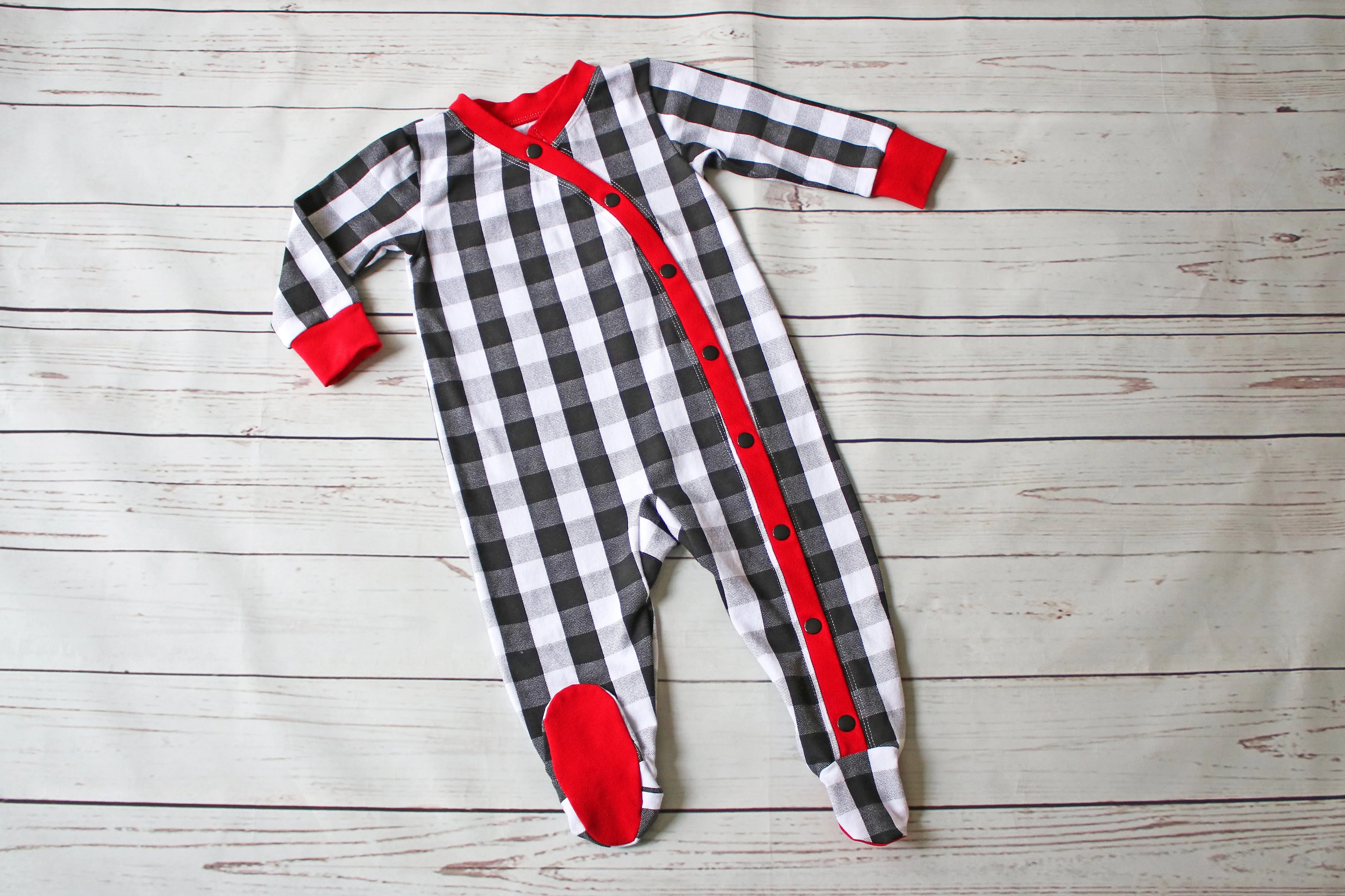 Christmas Infant Snap-Up Pajamas