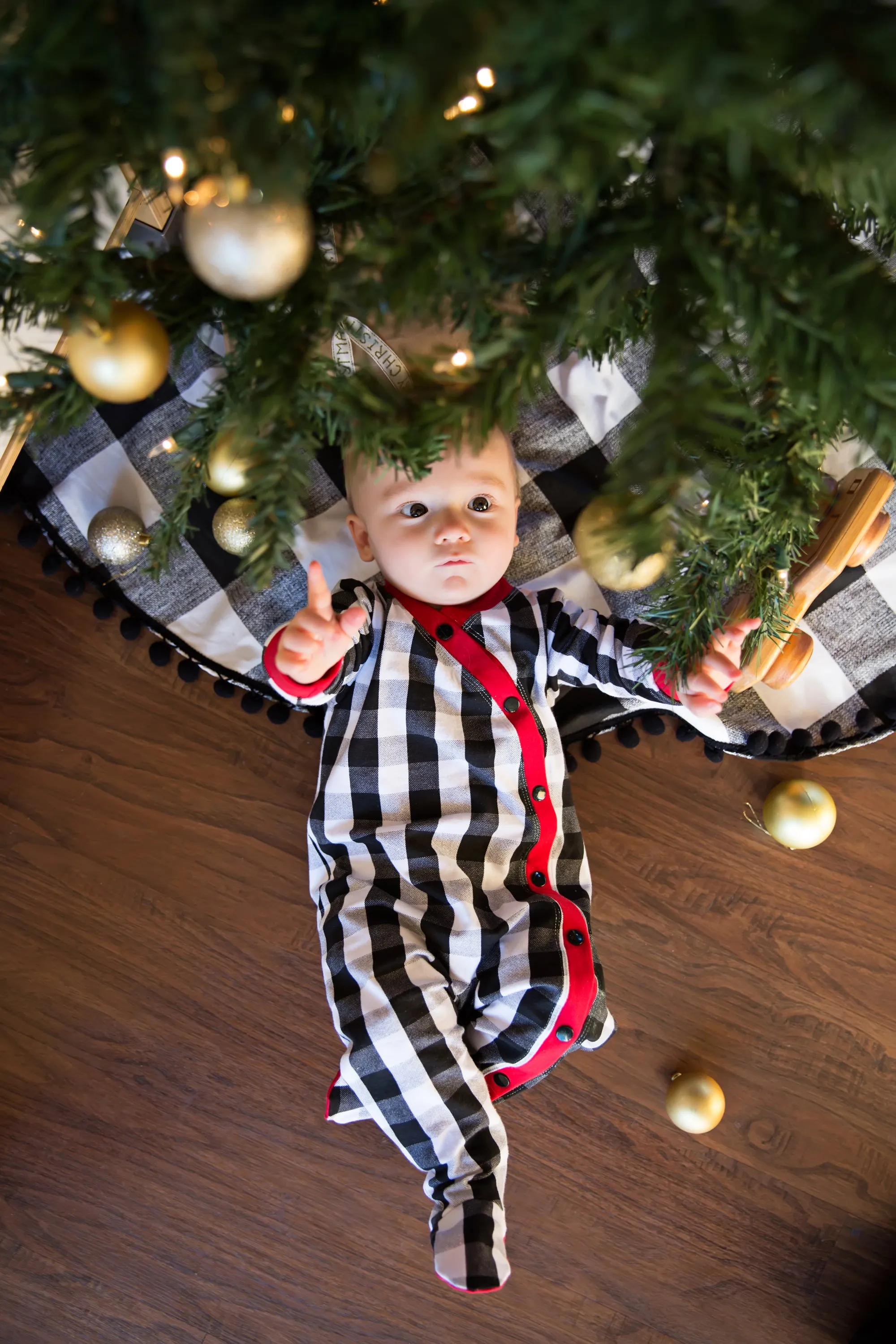 Christmas Infant Snap-Up Pajamas