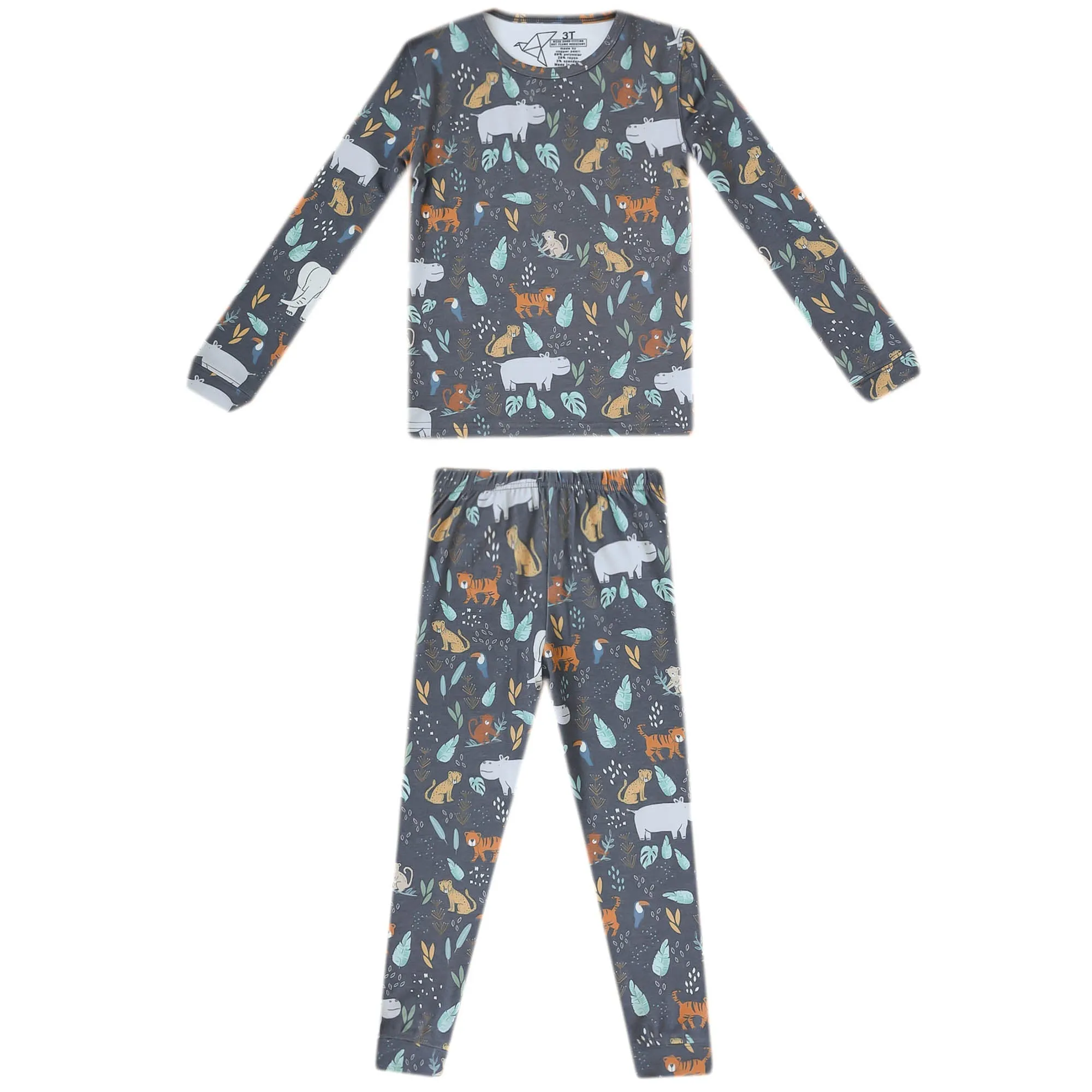 Copper Pearl 2-Piece Long Sleeve Pajama Set | Bengal