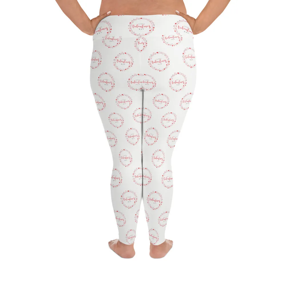 Happy Valentine's Day - All-Over Print Plus Size Leggings