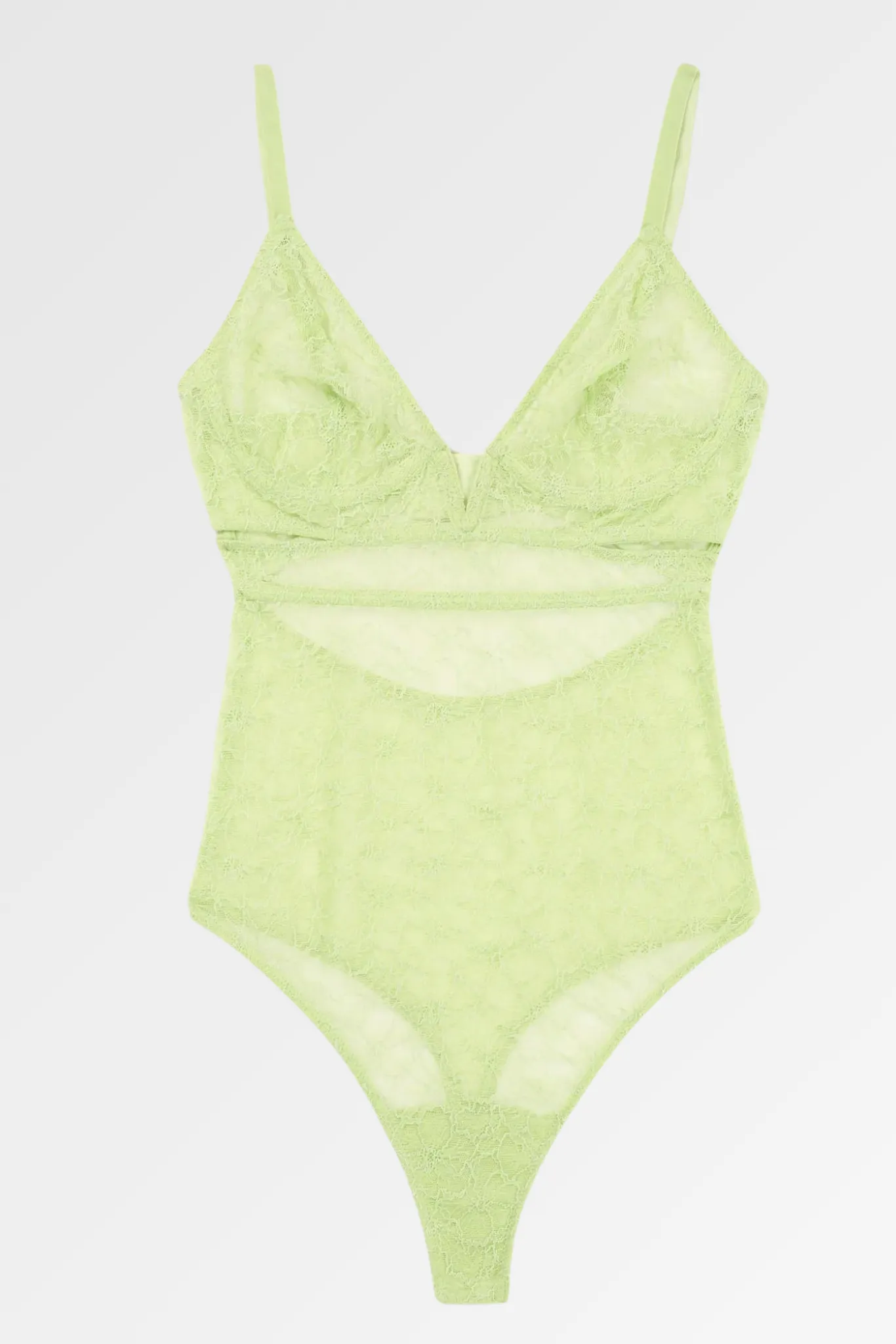 Marie Soft Plunge V Wire Bodysuit