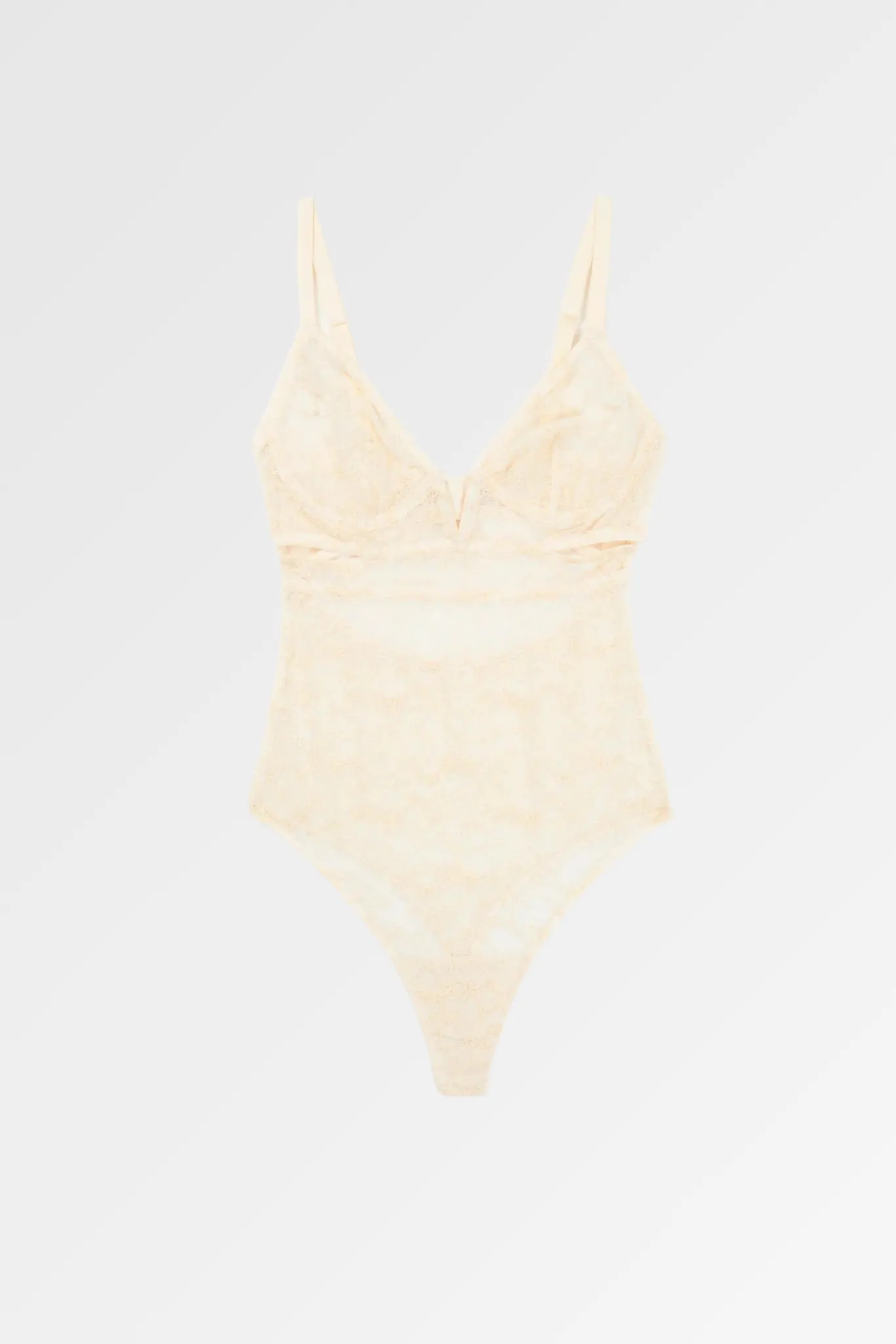 Marie Soft Plunge V Wire Bodysuit