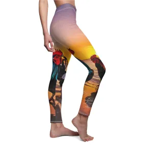 Morning at Smathers Beach Casual Leggings