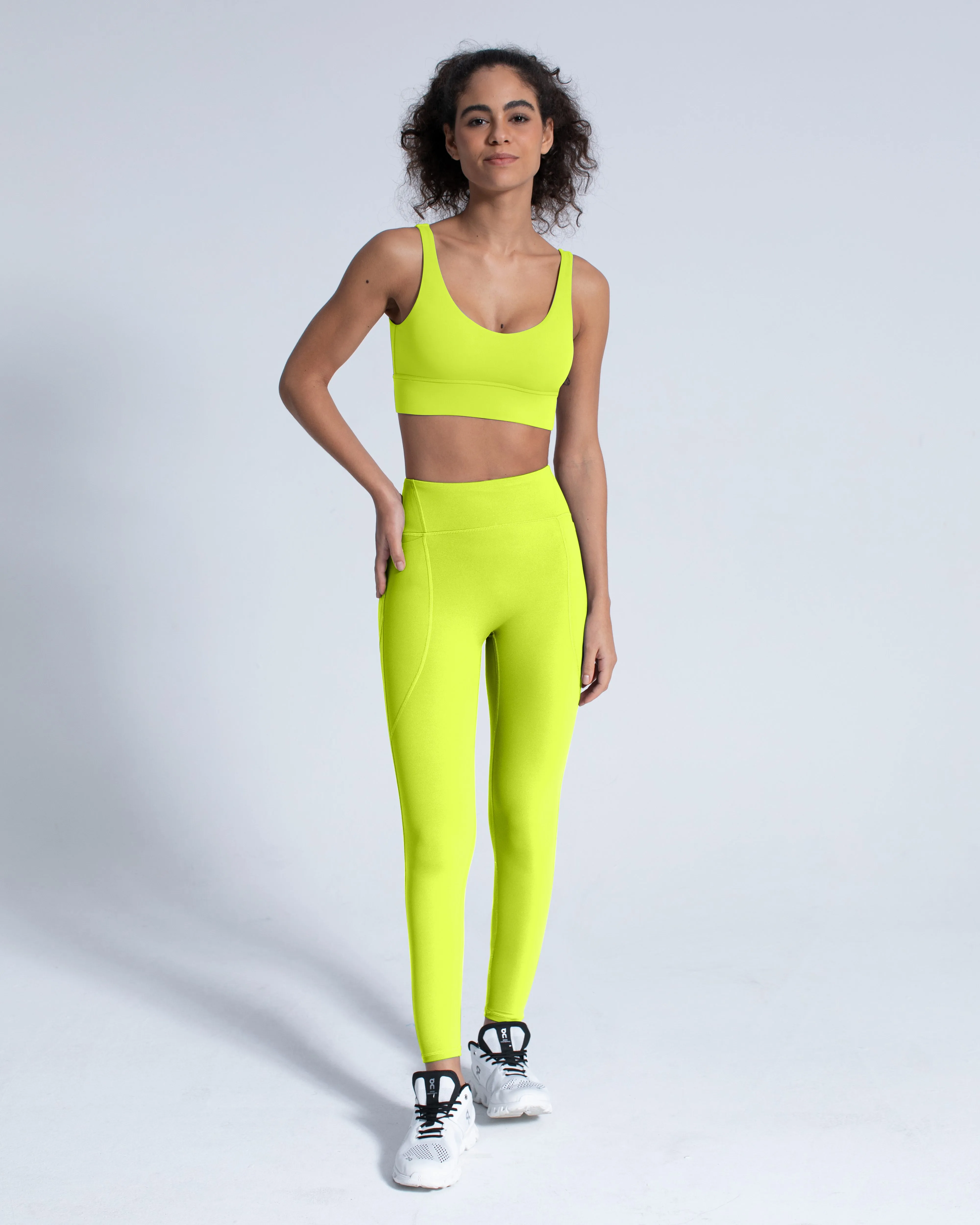 Padded Booty Lift Basic Pocket Leggings