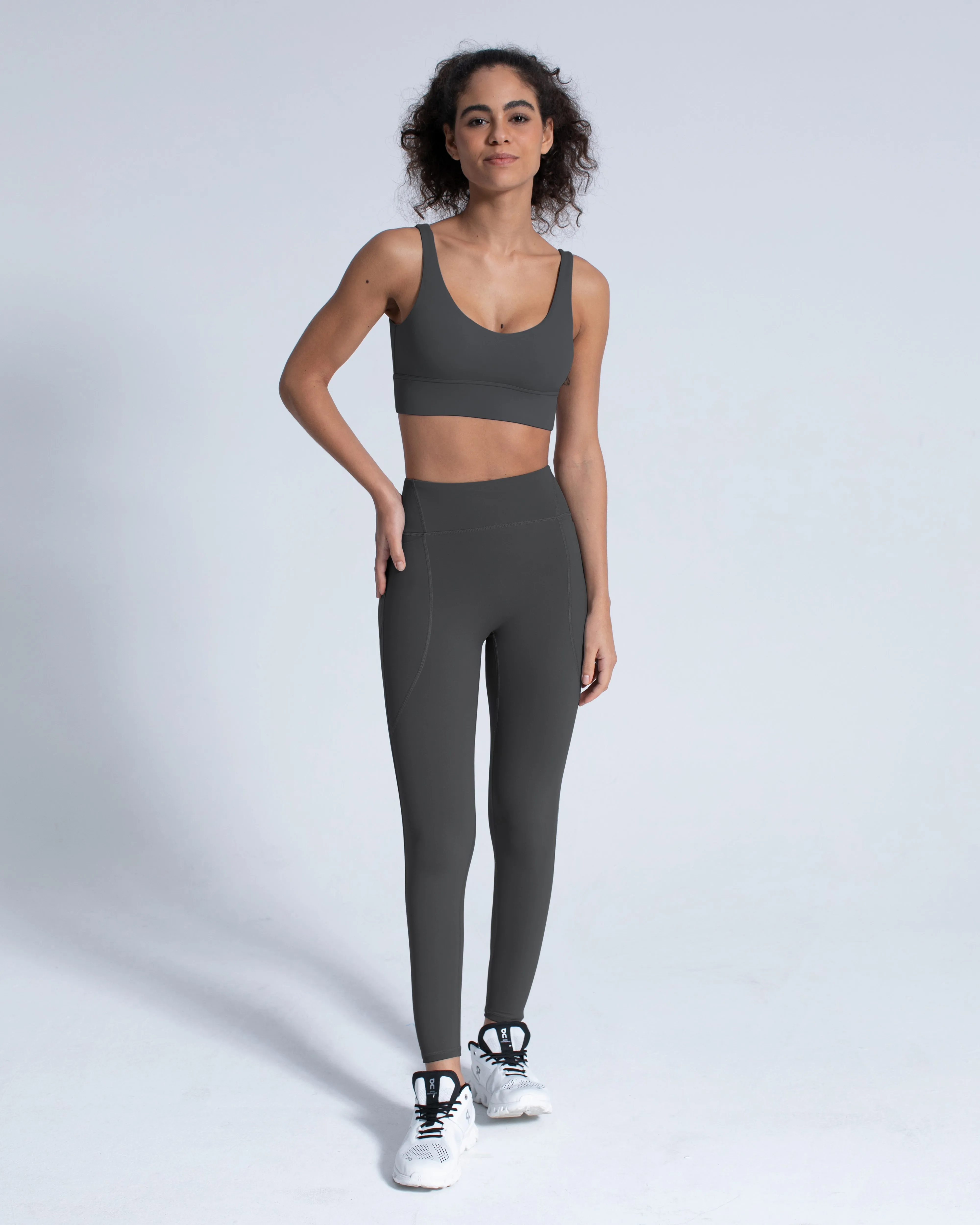Padded Booty Lift Basic Pocket Leggings
