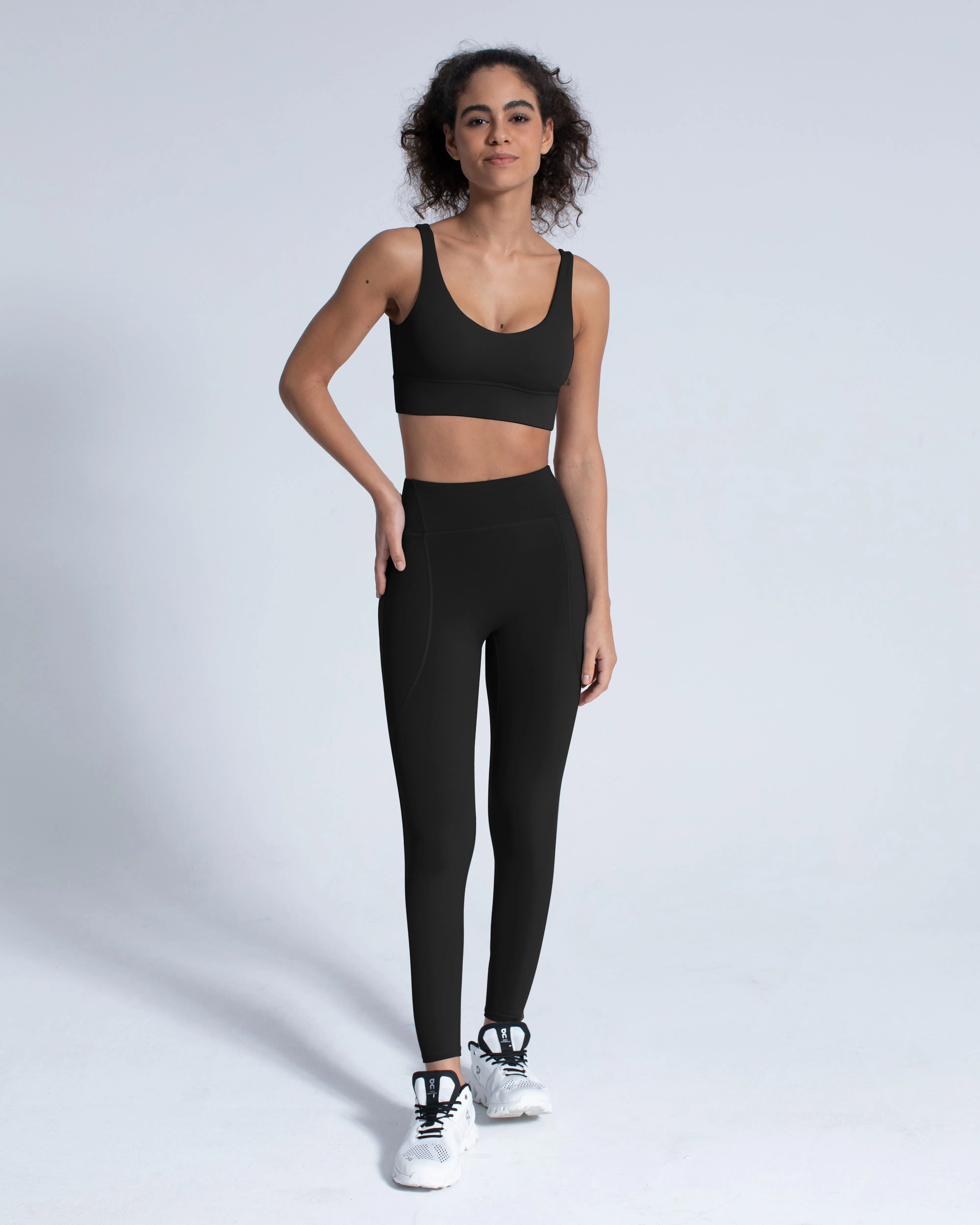 Padded Booty Lift Basic Pocket Leggings