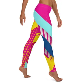 PINK ABSTRACT FITNESS COLLECTION  - Leggings