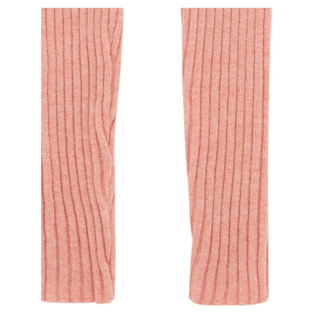 Rib Knit Leggings - Nectarine Melange