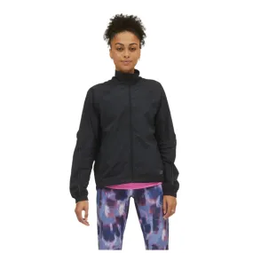 Woman's Impact Run Packable Jacket - BLACK